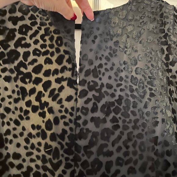 NWT Anthropologie Greylin Cerise Burnout Velvet Jumpsuit - Picture 8 of 10